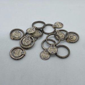 Costume Antique style eternity bands